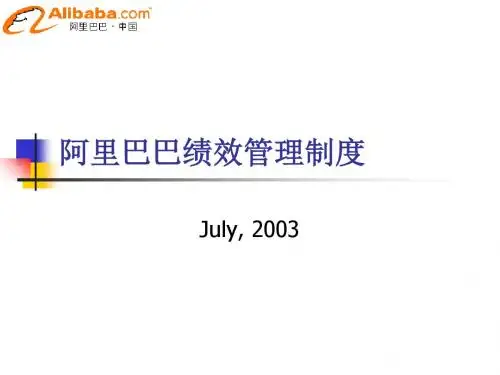 某企业绩效管理制度范本(PPT 29张)