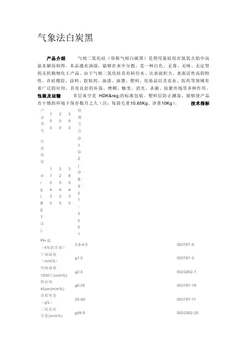 白炭黑