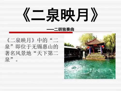 《二泉映月》PPT课件2 (共9张PPT)