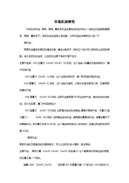 机油