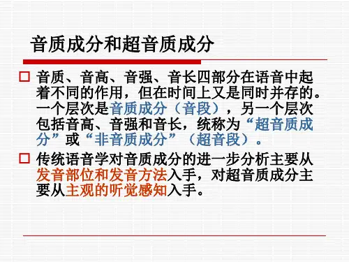 第五章 声调