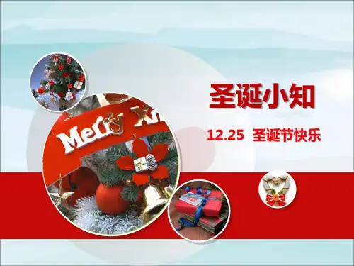 圣诞节小常识介绍课件
