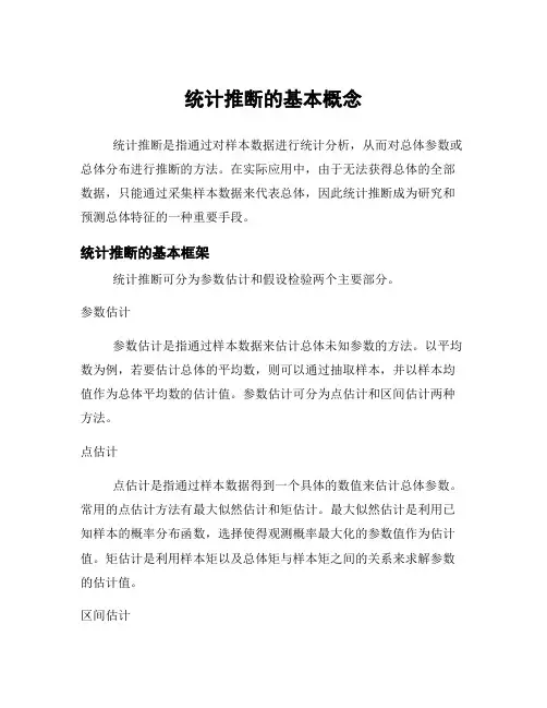 统计推断的基本概念