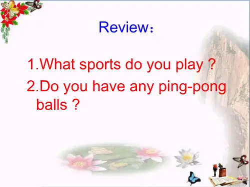 六年级英语下册Lesson2《Atthesportsshop》 优秀课件4(新版)冀教版(三起)