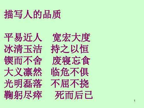 小学语文成语大全ppt课件