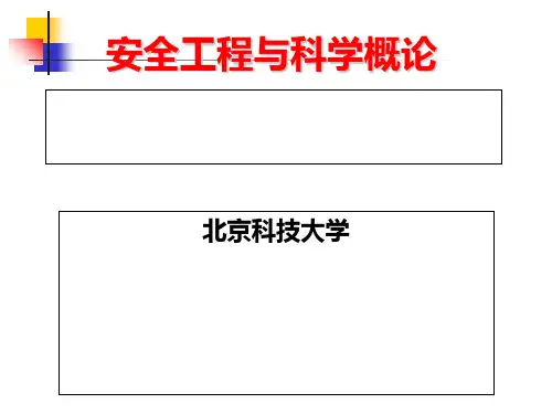 现代安全生产管理的基本概念与理论(ppt 53页)