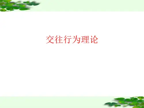 交往行为理论 ppt课件