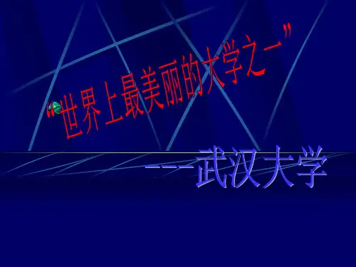 武汉大学简介