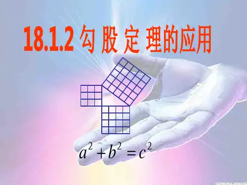 勾股定理的应用精品PPT课件