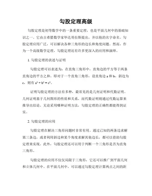 勾股定理高级