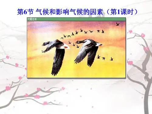 气候和影响气候的因素PPT精品课件3