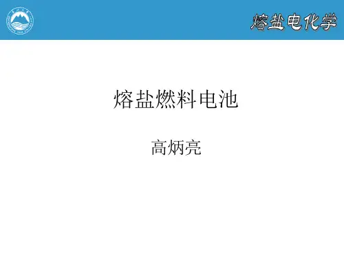 熔盐燃料电池