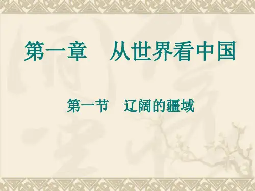 从世界看中国PPT课件