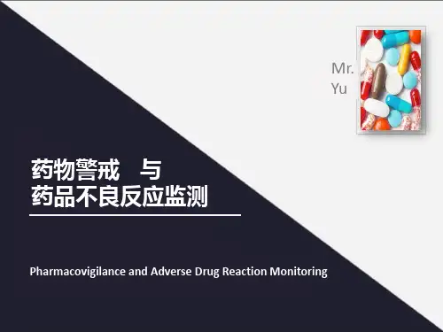 药物警戒与不良反应监测
