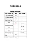 汽车座椅设计常见参数