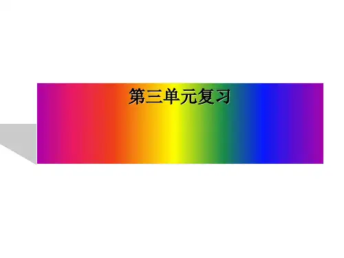 七年级历史上册第三单元复习PPT课件1 北师大版