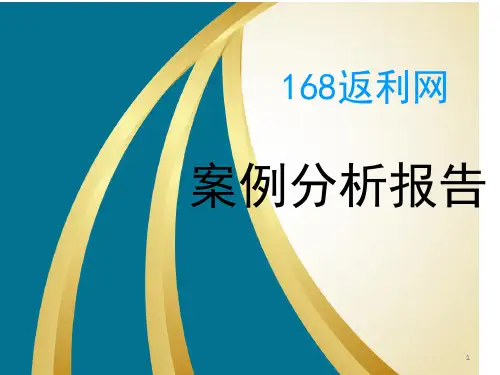 返利网站运营模式分析及报告ppt课件