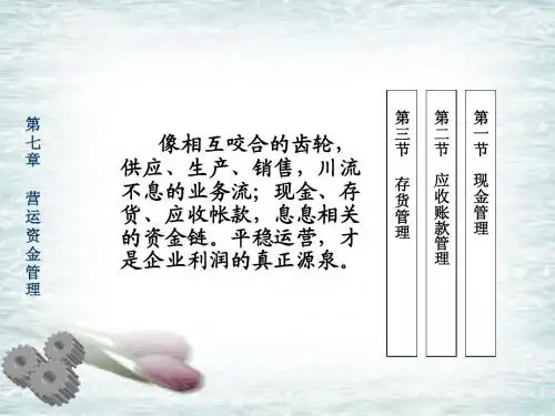 财务管理第07章营运资金管理