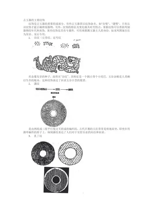 古玉器的主要纹饰