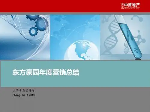 中原_2013年上海东方豪园精装电梯别墅区项目营销总结_45p