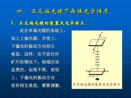 2.4_正交偏光镜下晶体光学性质