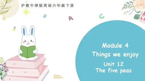 小学英语六年级下册沪教牛津Unit 12 The five peas   第二课时课件q