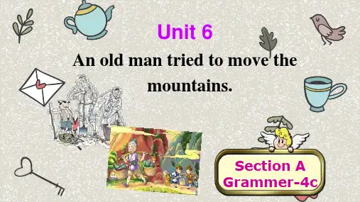 Unit6 Grammar Focus-4c课件人教版新目标英语八年级下册