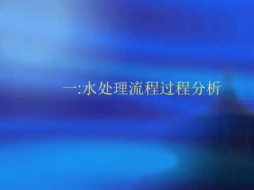 注汽锅炉水处理流程