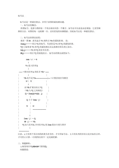 标号法