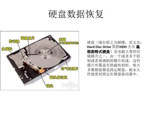 硬盘数据恢复教学讲义