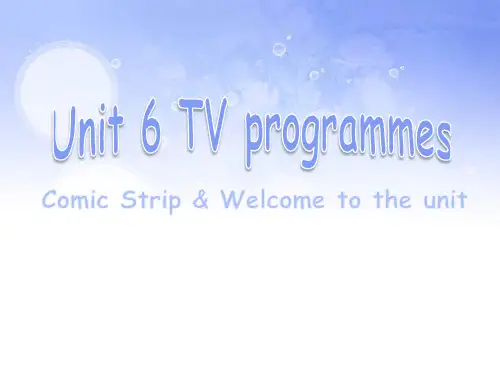 Unit 6 Welcome to the unit课件 牛津译林版九年级上册