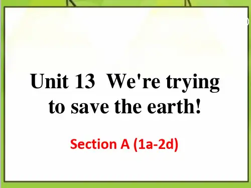 41_人教版英语初中九年级上册Unit-13-Section-A-(1a-2d)优质课ppt课件