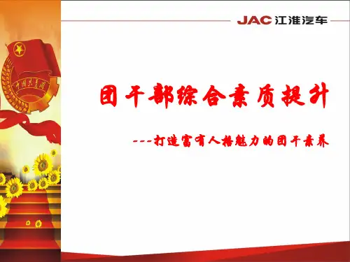 团干培训课件