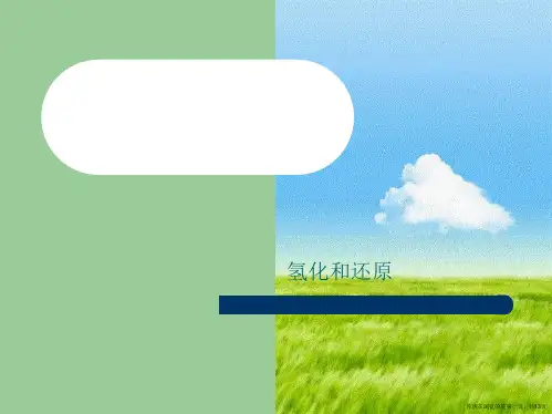 氢化和还原