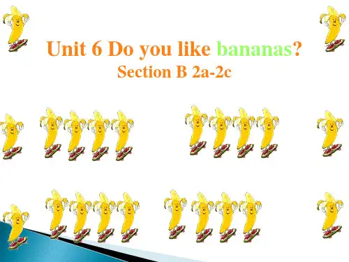 人教七年级上册Unit6SectionB2a-2c课件