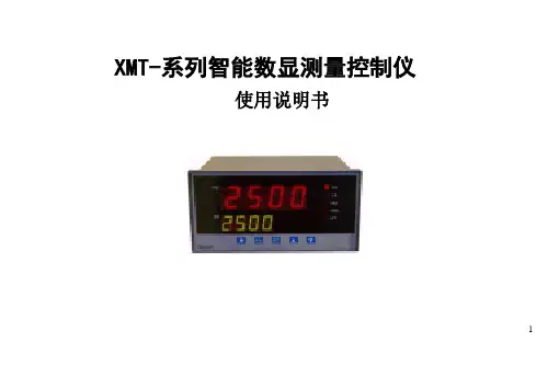 XMT智能仪表说明书