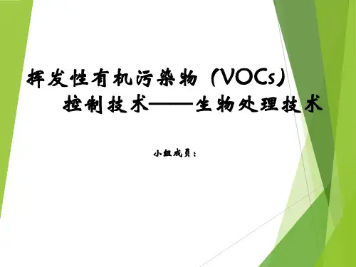 VOCs治理技术-最新