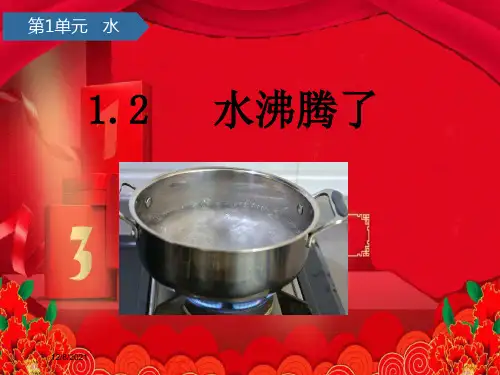 三年级科学上册 水 2水沸腾了课件