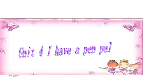 20秋 人教PEP版英语六年级上册Unit 4 Part B Read and write