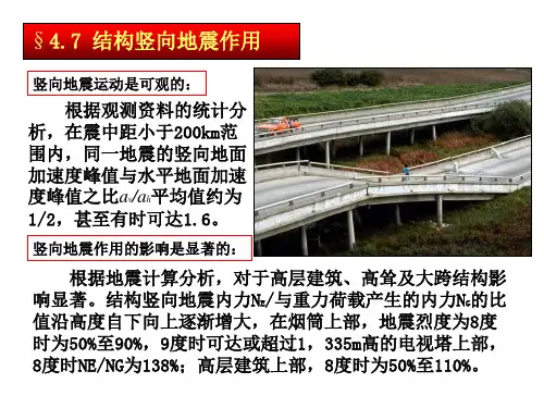 第四章竖向地震作用4