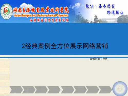 2全方位案例展示网络营销