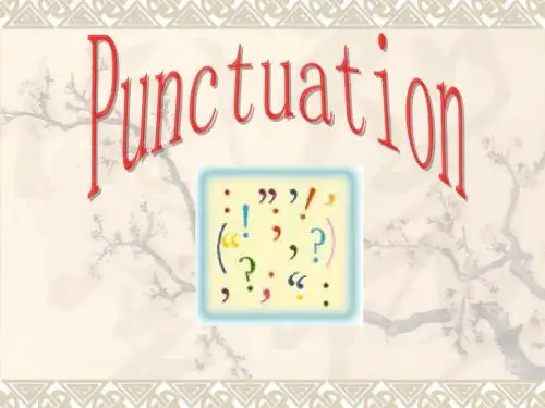 punctuation