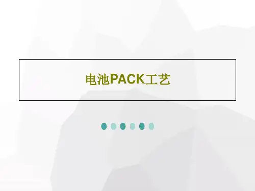 电池PACK工艺共80页文档