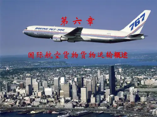 国际航空货物运输(PPT84页)