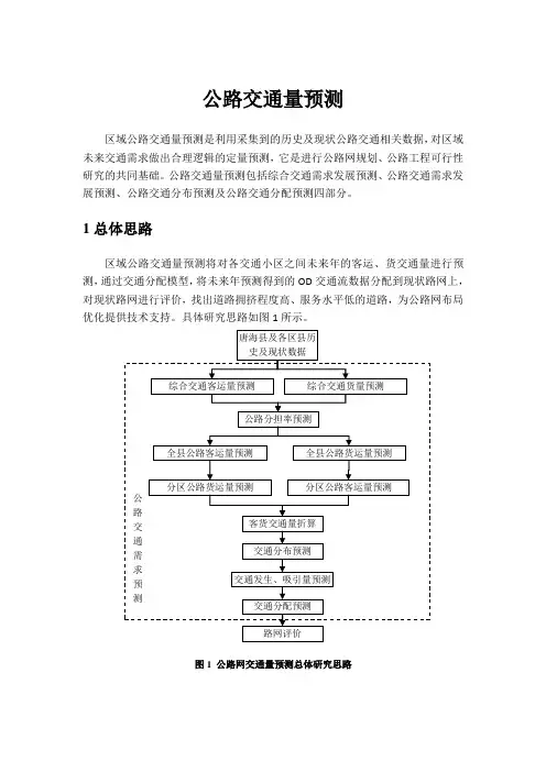 公路交通量预测