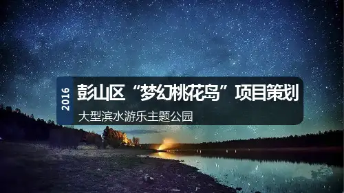 项目策划 大型滨水主题公园