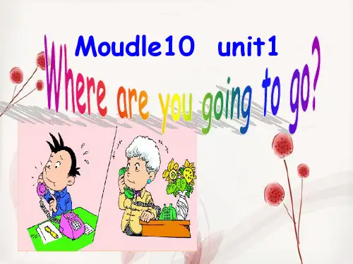 外研社新标准五年级下Module10课件