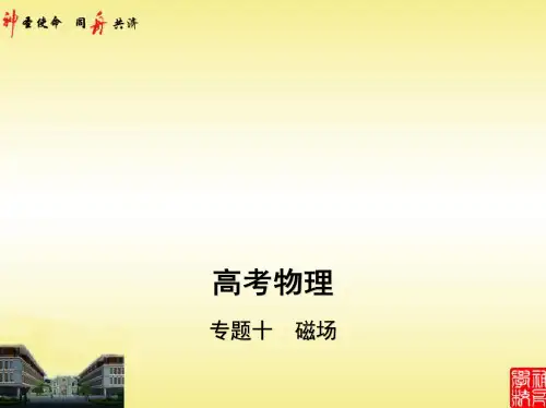 2021物理高考一轮培优教师用书 专题十 磁场(讲解部分)