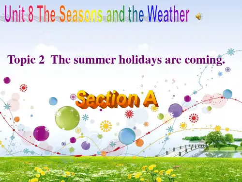 仁爱英语七年级下册Unit8Topic2SectionA(共22张PPT)