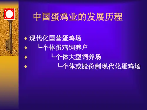 (正大)蛋鸡饲养管理